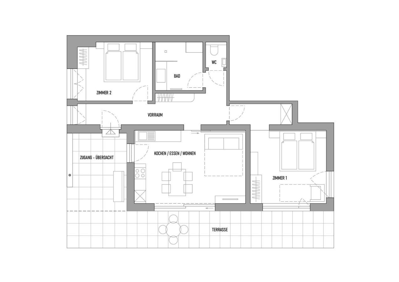 Auszeit Appartement سخلادميخ المظهر الخارجي الصورة